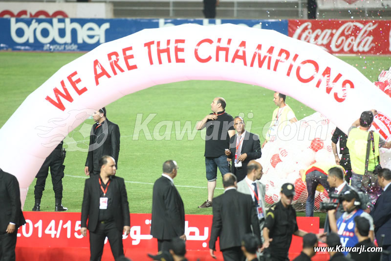 [2014-2015] Club Africain : Remise Trophée championnat