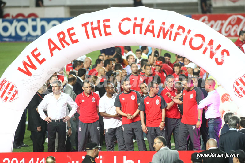 [2014-2015] Club Africain : Remise Trophée championnat