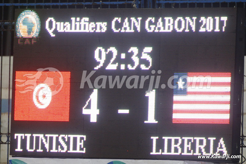 [Elimin. CAN 2017] Tunisie - Liberia 4-1