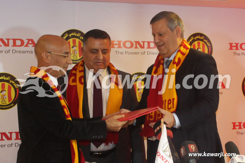 EST : Présentation nouveau sponsor Honda