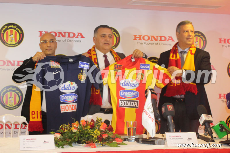 EST : Présentation nouveau sponsor Honda