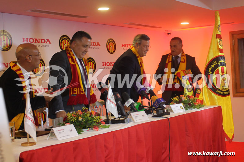 EST : Présentation nouveau sponsor Honda