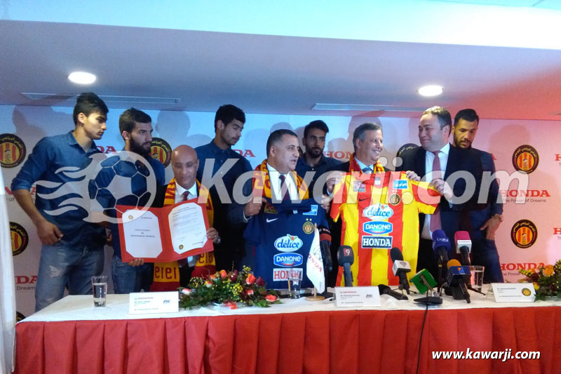 EST : Présentation nouveau sponsor Honda