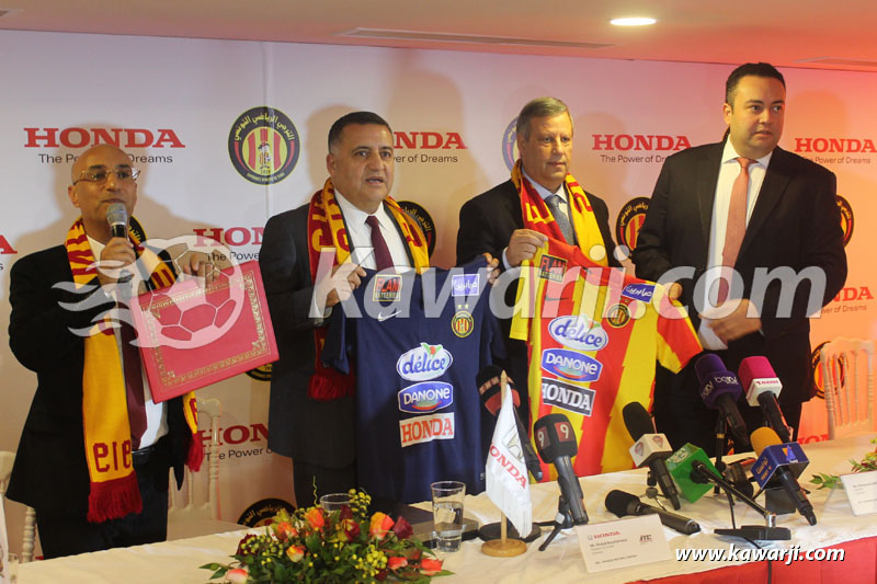 EST : Présentation nouveau sponsor Honda