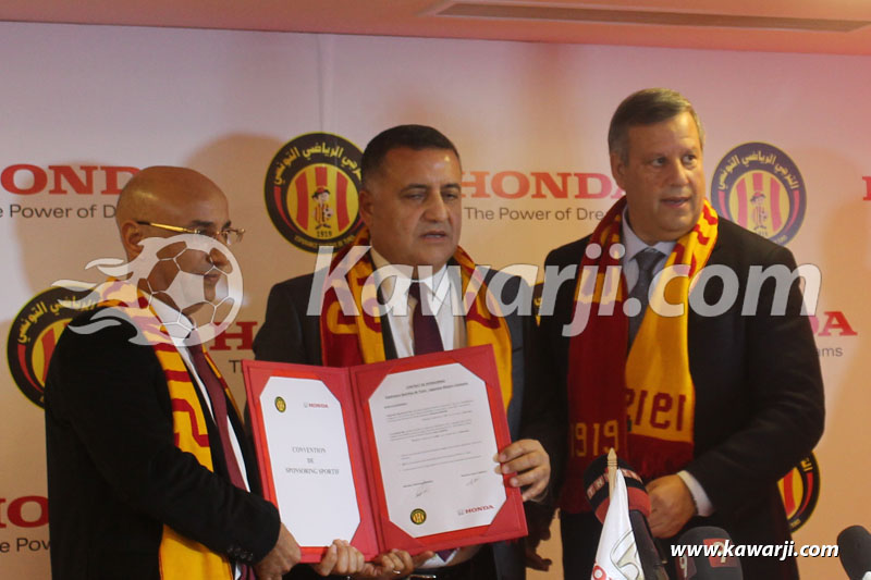 EST : Présentation nouveau sponsor Honda