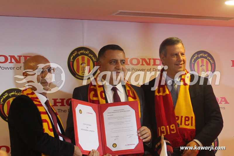 EST : Présentation nouveau sponsor Honda