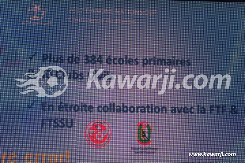 [2017] Conférence de presse Danone Nations Cup
