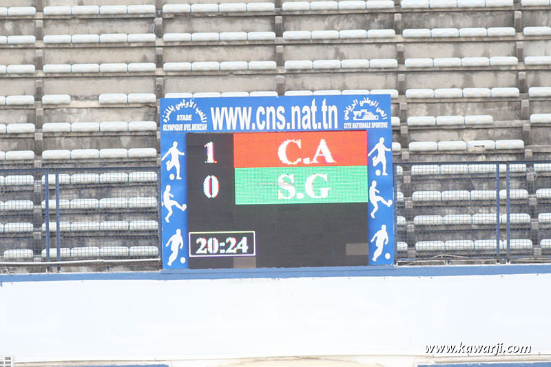 [2017-2018] L1 J05 Club Africain - Stade Gabèsien 1-0