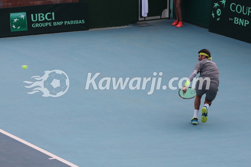 Coupe Davis  Journée 1 : Tunisie - Finlande