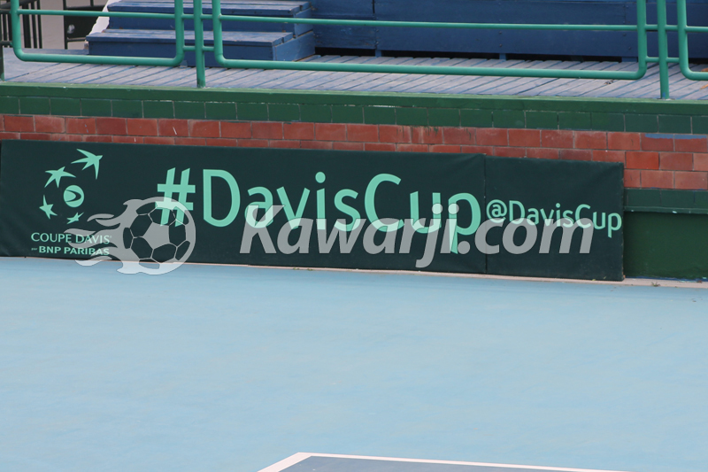 Coupe Davis  Journée 1 : Tunisie - Finlande