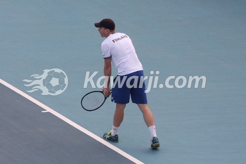 Coupe Davis  Journée 1 : Tunisie - Finlande