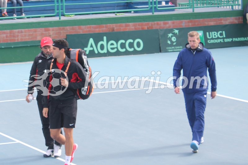 Coupe Davis  Journée 1 : Tunisie - Finlande