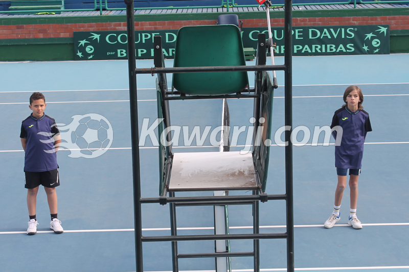 Coupe Davis  Journée 1 : Tunisie - Finlande