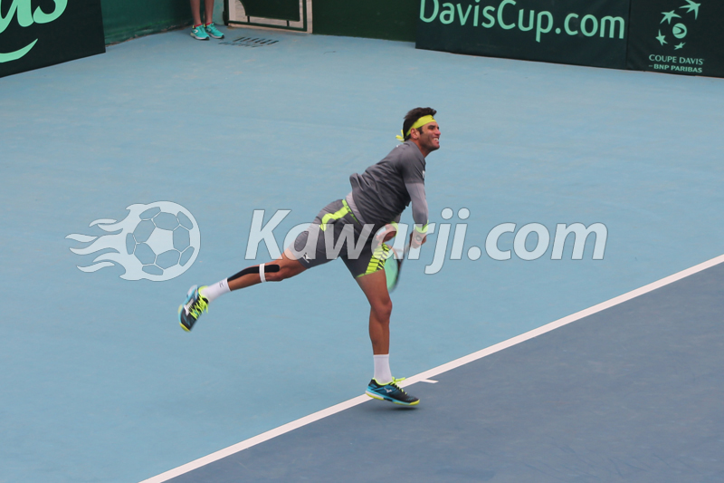 Coupe Davis  Journée 1 : Tunisie - Finlande