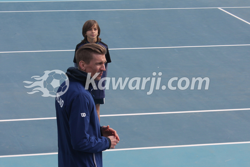 Coupe Davis  Journée 1 : Tunisie - Finlande