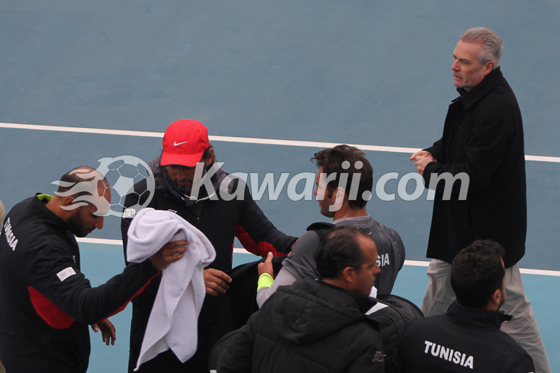 Coupe Davis  Journée 1 : Tunisie - Finlande