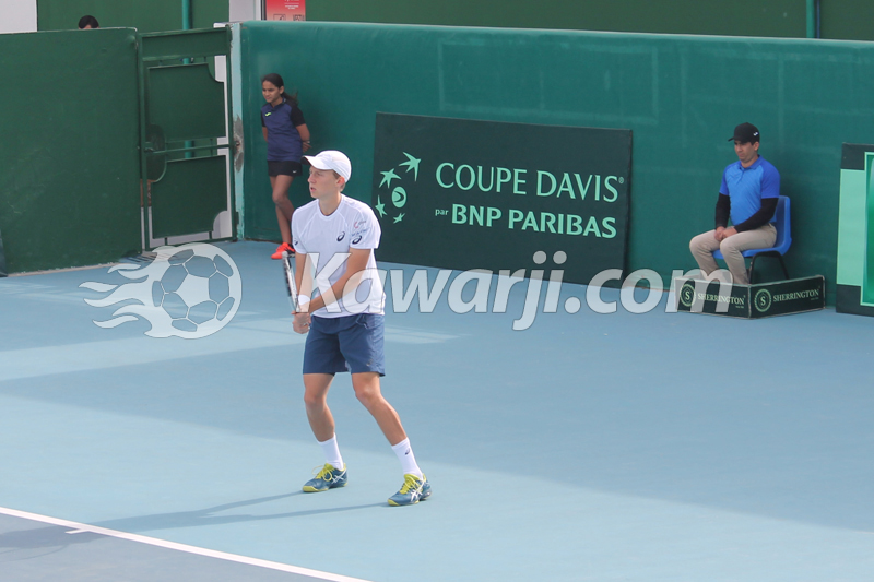 Coupe Davis  Journée 1 : Tunisie - Finlande