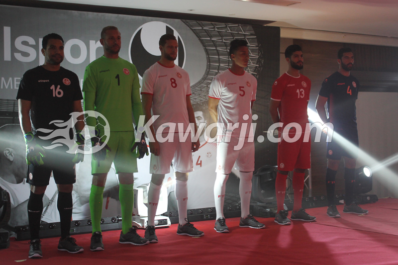 Les tenues de la Tunisie pour la Coupe du Monde 2018
