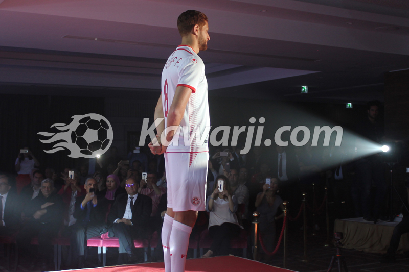 Les tenues de la Tunisie pour la Coupe du Monde 2018