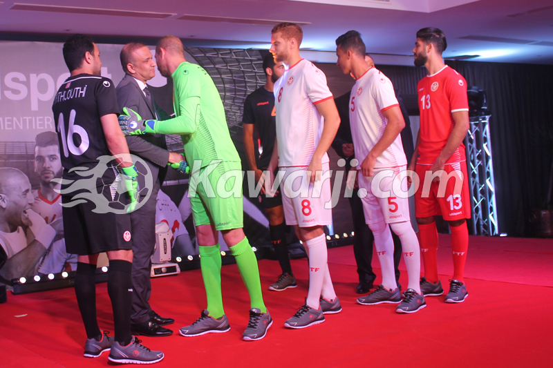 Les tenues de la Tunisie pour la Coupe du Monde 2018