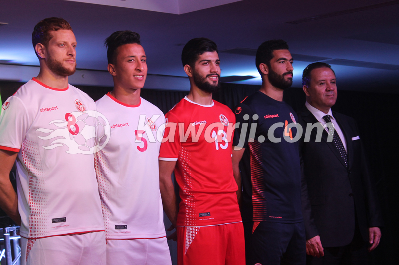Les tenues de la Tunisie pour la Coupe du Monde 2018