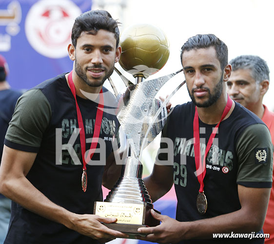 Consécration Espérance Sportive Tunis - Champions de Tunisie 2018-2019