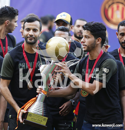 Consécration Espérance Sportive Tunis - Champions de Tunisie 2018-2019