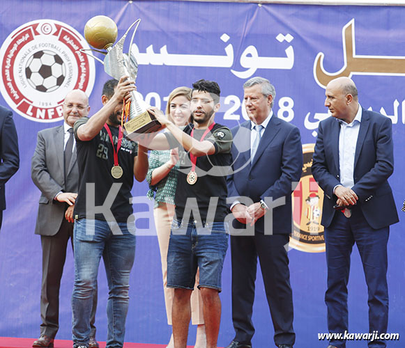 Consécration Espérance Sportive Tunis - Champions de Tunisie 2018-2019