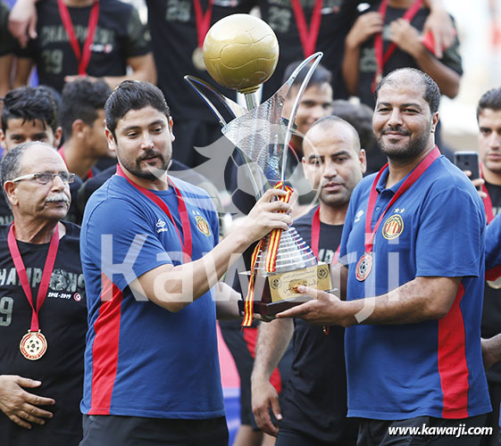 Consécration Espérance Sportive Tunis - Champions de Tunisie 2018-2019