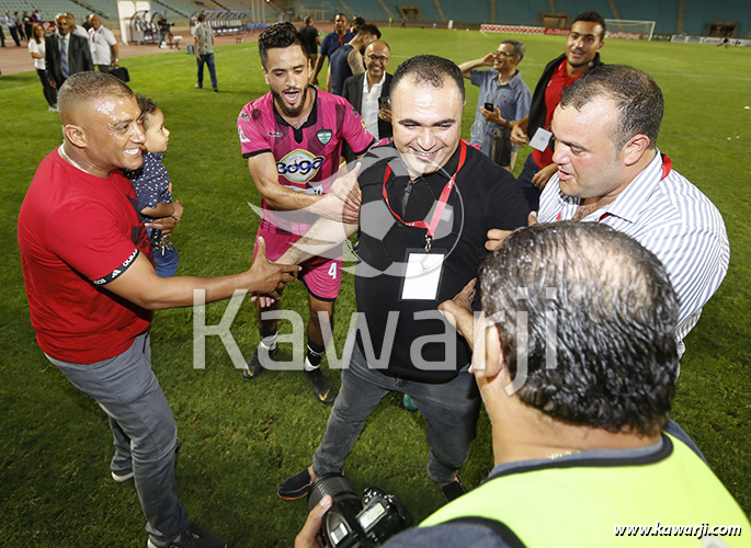 Joie de l'AS Rejiche pour l'accession à la Ligue 1