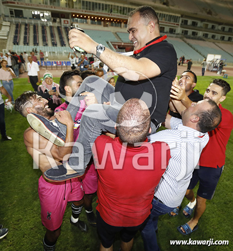 Joie de l'AS Rejiche pour l'accession à la Ligue 1