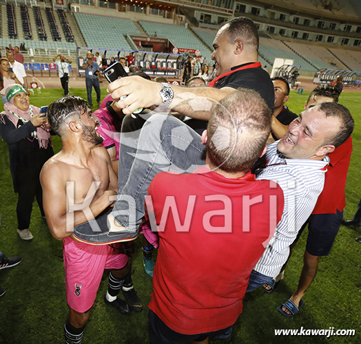 Joie de l'AS Rejiche pour l'accession à la Ligue 1