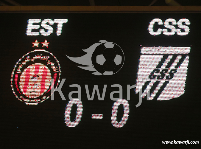 [L1 J19] Espérance Tunis - Club Sportif Sfaxien 0-0