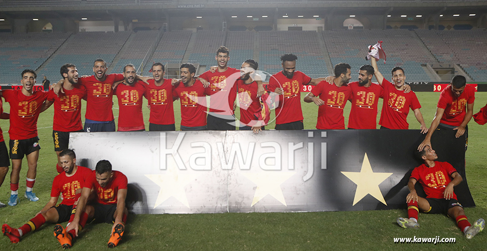30ème sacre de l'Espérance de Tunis en Championnat de Tunisie