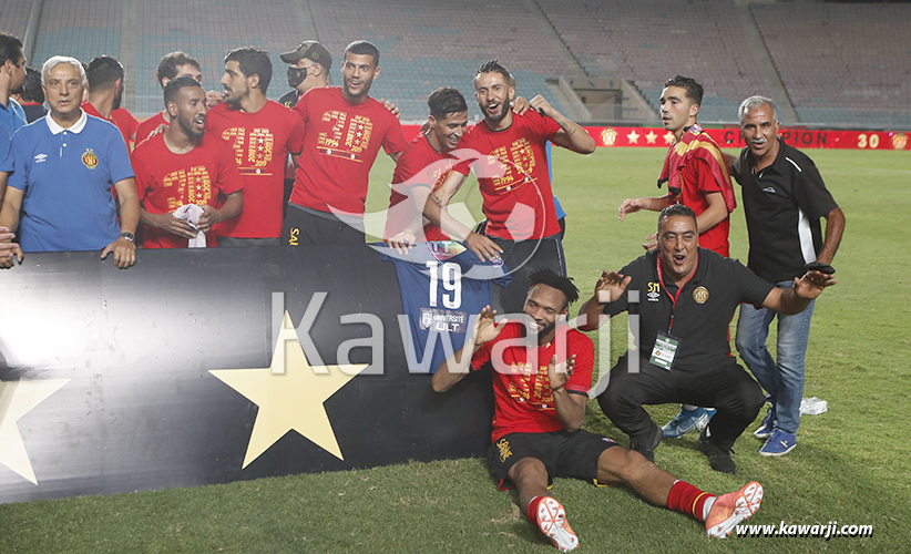30ème sacre de l'Espérance de Tunis en Championnat de Tunisie
