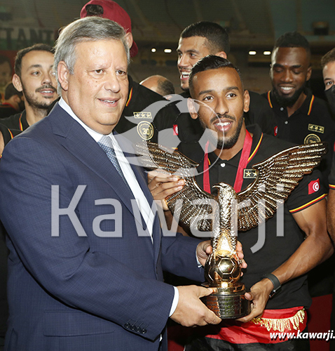[Ligue 1] Remise du trophée de Champion pour l'Espérance de Tunis