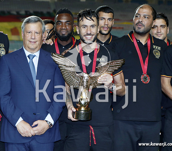 [Ligue 1] Remise du trophée de Champion pour l'Espérance de Tunis