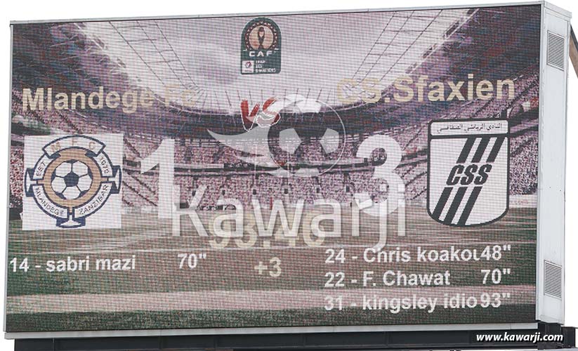 [LC 2021] Club Sportif Sfaxien - Mlandege Zanzibar 3-1
