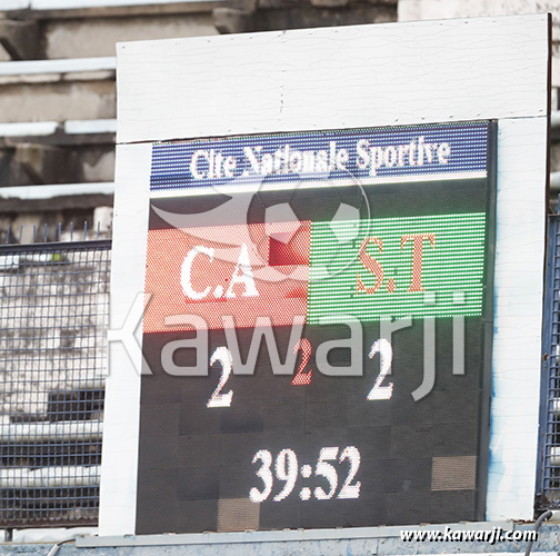 [L1 J13] Club Africain - Stade Tunisien 2-2