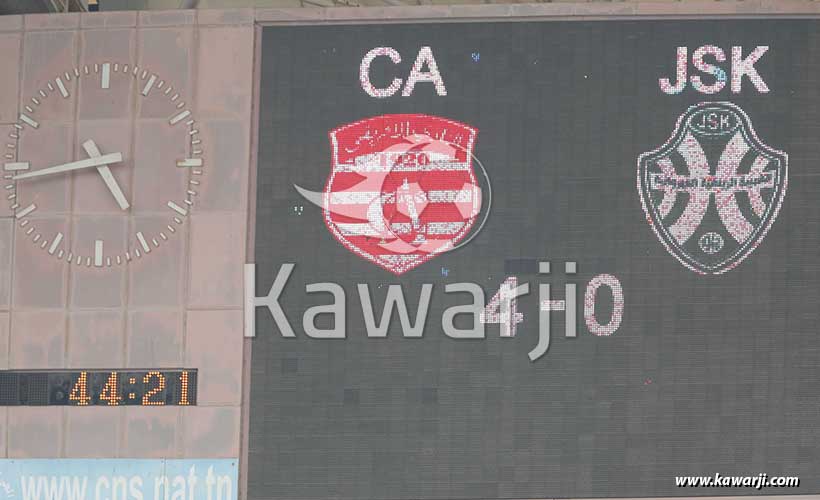[L1 J14] Club Africain - JS Kairouanaise 4-2