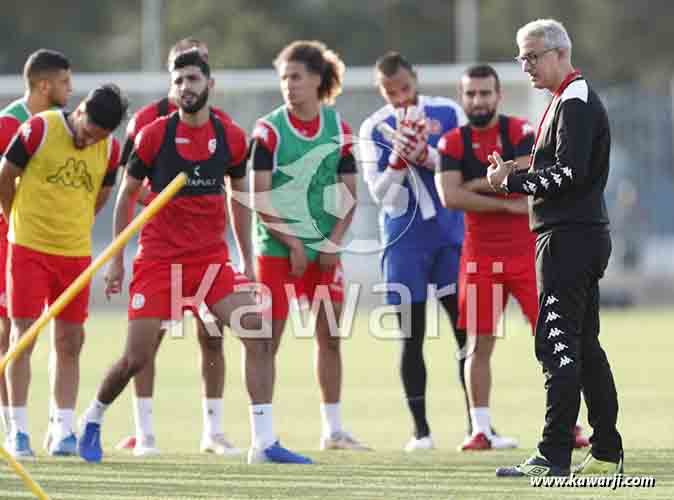 Entraînements Equipe Nationale Tunisie