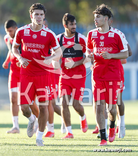 Préparation rencontre Tunisie-Algérie