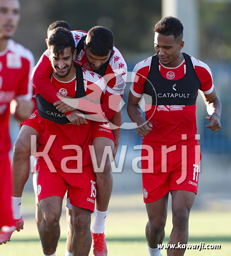 Préparation rencontre Tunisie-Algérie