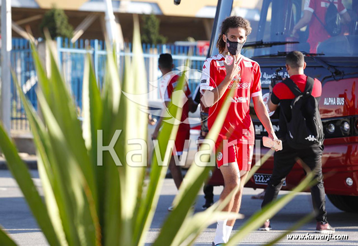 Préparation rencontre Tunisie-Algérie