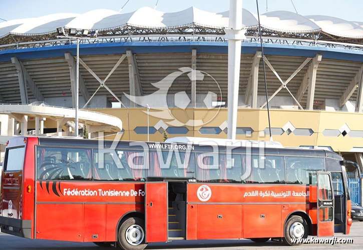 Préparation rencontre Tunisie-Algérie