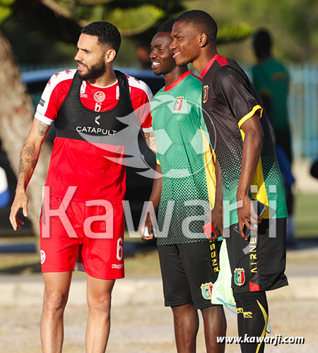 Préparation rencontre Tunisie-Algérie