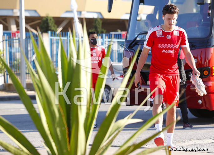 Préparation rencontre Tunisie-Algérie