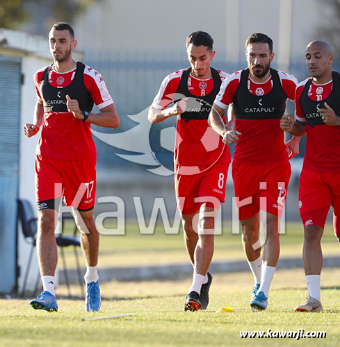 Préparation rencontre Tunisie-Algérie