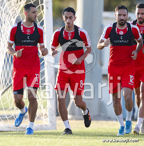 Préparation rencontre Tunisie-Algérie