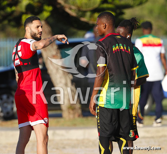 Préparation rencontre Tunisie-Algérie